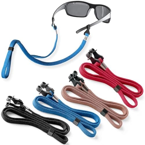 SIGONNA Eyeglasses String Holder Straps Cord - 4 Premium Eyeglass Chains for Men Women - Eye Glasses Strap Chain - Sunglass Lanyard Neck Retainer 4 pcs - Image 1