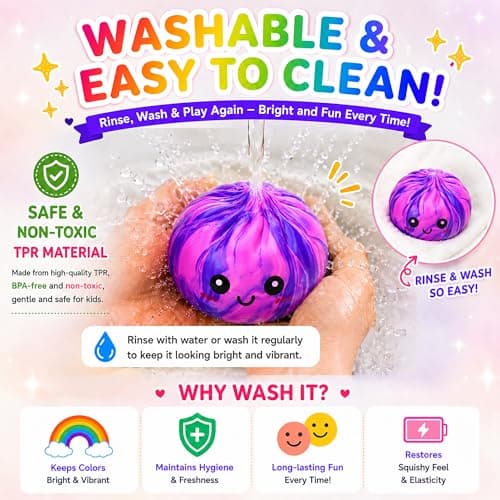 Marble Pink Dumpling Squishies, Colorful Squishies Dumplings, Cute Bao Squi-shys with Steamer Box, Surprise Dumpling Stress Ball, Soft Fidget Sensory Squeeze Desk Toy Gift - Thumbnail 4