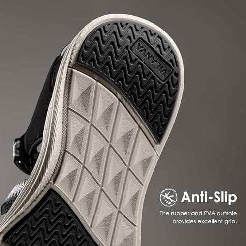 Vilanva Women's Comfortable Orthopedic Platform Walking Sandals with Arch Support Adjustable Buckle Cushioned Midsole for Plantar Fasciitis Relief Casual Sport Summer Outfits - Thumbnail 6
