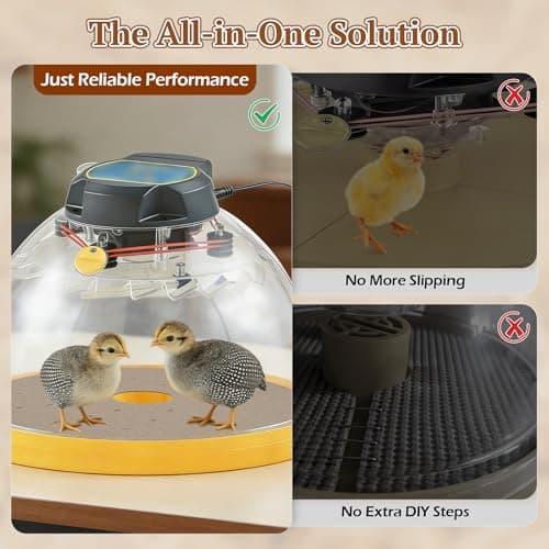 YIBOBO 6 Pack Upgraded Corrugation Hatching Mat with Ventilation Holes, Textured Disposable and Absorbent Hatch Floor Covering, for Stable Chick Footing and Humidity Balance in 24-Egg Incubators - Thumbnail 6