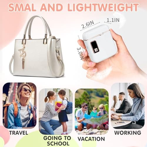 Electric Nail Clipper & Nail File - Automatic Baby Trimmer with LED Light, Rechargeable 3-Speed Quiet Safety Blades & Built-in Scrap Collection, Portable Nail Care for Infant, Kids, Adults, Elderly - Thumbnail 4