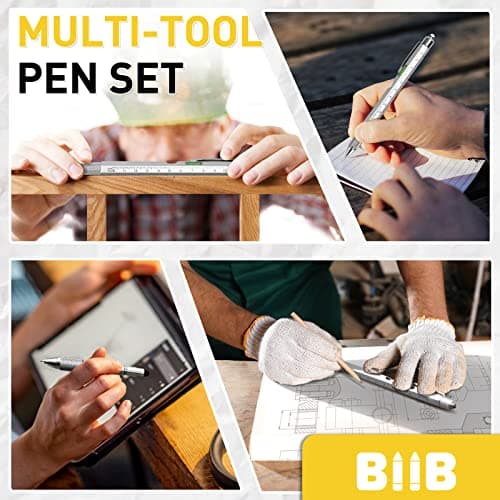 BIIB Fathers Day Gift from Daughter, 9 in 1 Multitool Pen Gifts for Men, Mens Gifts for Fathers Day, Personalized Fathers Day Gift Ideas, Anniversary Birthday Graduation Gifts for Men Him - Thumbnail 6
