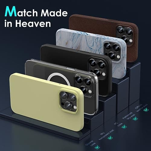 YWXTW Camera Lens Protector for iPhone 15 Pro/iPhone 15 Pro Max, [1 Step Installation Tray] Tempered Glass Screen Protector Metal Individual Camera Cover Accessories Case Friendly (Black Titanium) - Thumbnail 6