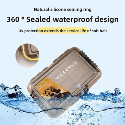 A complete set of 320 fishing accessories, including fishing gear box, metal bait and silicone soft bait, hooks and weight accessories,Fishing bait kit suitable for seawater and freshwater - Thumbnail 6
