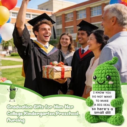 Jettryran Positive Pickle Gifts for Mom Wife Daughter Sister Teacher Appreciation Birthday 2026 Graduation Gifts for Women Men for Husband Easter Basket for Teens Pickle Eggs - Thumbnail 5
