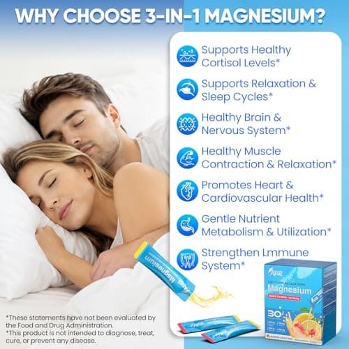 ASSR Calm Magnesium Glycinate Drink for Sleep Aid & Relaxation, Triple Magnesium Complex with KSM-66 Ashwagandha L-Theanine Vitamin D Balance Cortisol, Mood & Stress, No Sugar, Ready to Drink, 30ct - Thumbnail 5