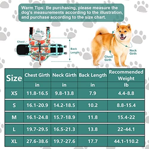 Fragralley Shark Dog Life Jacket, Adjustable Dog Life Vest with Shark Fin, Suit for Small Medium Large Dog Life Vest for Swimming, Boating, Pool, Beach - Thumbnail 6