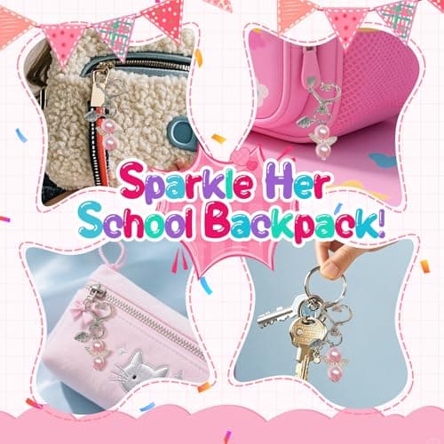 ELGLIM First Day of School Bracelet, First Day of Preschool Kindergarten 1st Grade 2nd Grade School Gift, Nice Back to School Gifts for Daughter Niece Granddaughter, Heart Bracelet with 2 Keychains and 2 Gretting Card. - Thumbnail 5