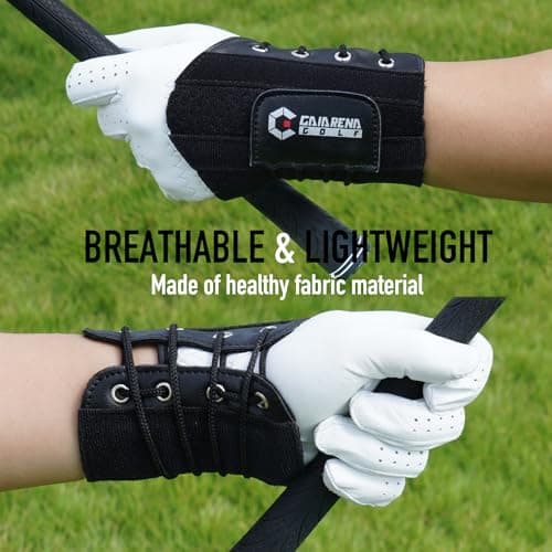 GAIARENA Golf Training Aid Wrist Hinge Trainer Brace, Effective Golf Swing Training Aids, Correct Wrist Angle Swing Posture & Develop Muscle Memory for Beginner (Right Handed Golfers)【Patent Pending】 - Thumbnail 4