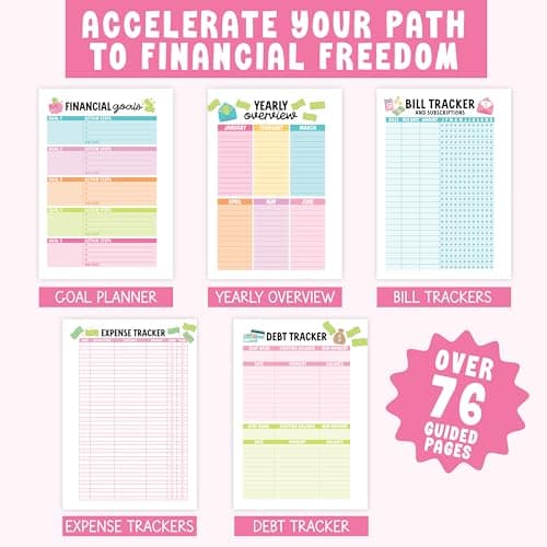 2026 Budget Planner and Monthly Bill Organizer - Budget Book and Financial Planner, Monthly Budgeting Planners and Tracker, Bill Planners and Expense Tracker Notebook for Budgets Binder - Thumbnail 3