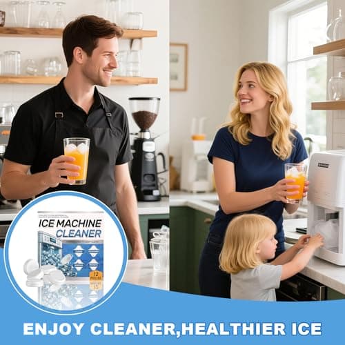 Ice Machine Cleaner and Descaler Tablets, 36 Clean Tablets Compatible with Frigidaire, Opal, GE Profile, Kitchenaid, Nickel Safe Scale Remover for Countertop, Nugget Ice Makers, Bulk 1 Year Supply - Thumbnail 5