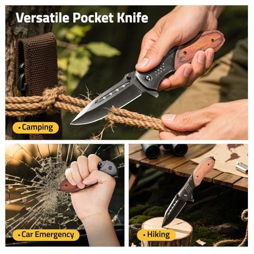 CVLIFE First Aid Kit Survival Emergency Kit IFAK Trauma Kit with MOLLE Pouch, Comprehensive Trauma Care - Ideal for Car, Camping, Hiking, Travel - Thumbnail 5