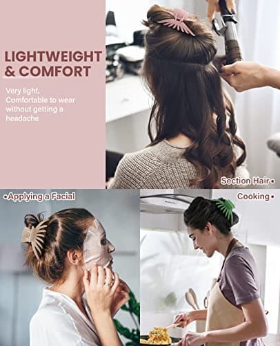 Hair Clips for Women - OPAUL Matte Nonslip Large Hair Claw Clips for Thick and Thin Hair, 4.7 Inch Strong Hold Big Hair Clips Fashion Hair Styling Accessories Christmas Gifts for Women Girls - Thumbnail 2