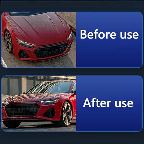 Quick Effect Coating Agent, Car Coating Spray, 17.6 OZ Polish Spray Waterless Wash Wax, Spray Wax Polish for Car Scratches(1PC+Sponge+Cloth) (1 PCS) - Thumbnail 4