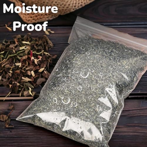 50 Pack Clear Small Plastic Ziplock Bags - 6 Mil Durable Heavy Duty Zipper Bags - Various Sizes (4X4,4X5,5X5) - Resealable Poly Bags for Jewelry Snack Candy Pills & Small Business Packaging (4X4) - Thumbnail 4