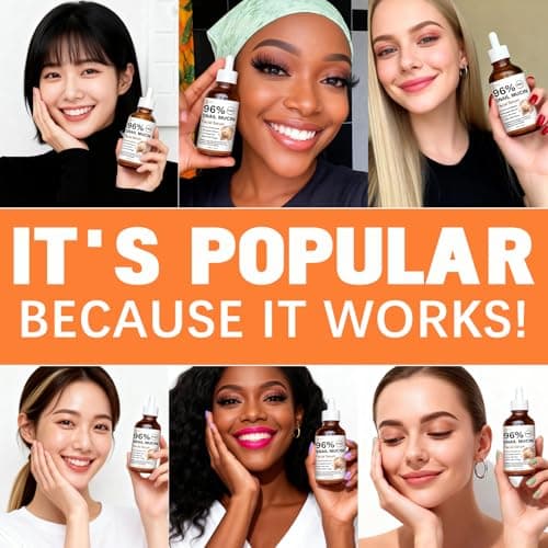 ABOTE Snail Mucin Face Serum 120ml with Pure 96% Snail Secretion Filtrate, Deep Hydration, Refreshing Skincare for All Skin Types (4.06 fl.oz) Travel Pack Size - Thumbnail 4