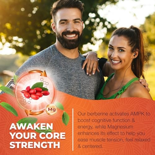 DRFOSTER Berberine HCL 1500mg, Berberine Supplement with Ceylon Cinnamon, Magnesium & Probiotics - Supports Gut Health & Immune System, Non-GMO, 120 Capsules - Thumbnail 6