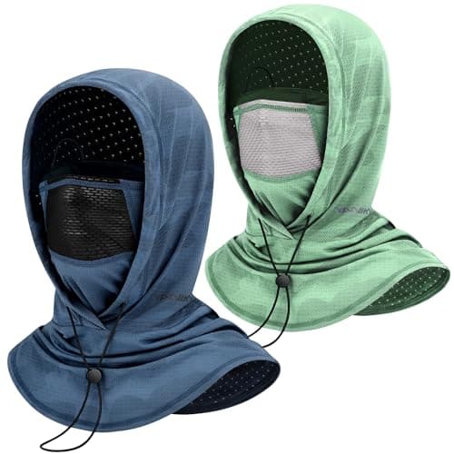 YANIKY Summer Cooling Balaclava with Breathable Holes, Sun UV Protection Face Mask for Running, Cycling, Fishing, Men & Women - Image 1