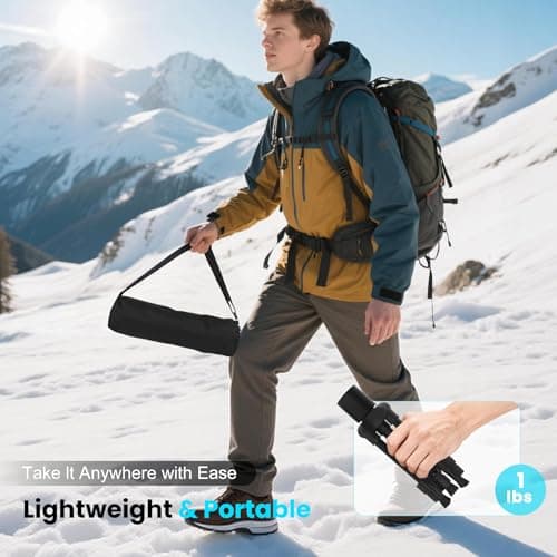 Datop for Starlink Mini Tripod Mount with Pipe Adapter Adjustable Height and Angle for Starlink Mini Tripod kit for Outdoor Camping, Traveling, RV | for starlink mini Accessories - Thumbnail 2