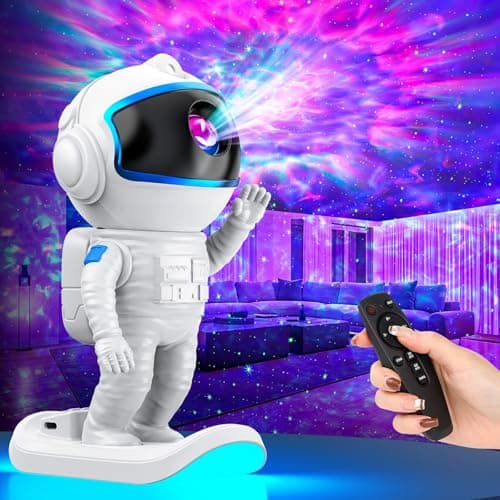 Stbands Astronaut Galaxy Projector Star Night Light for Kids Bedroom - Image 1