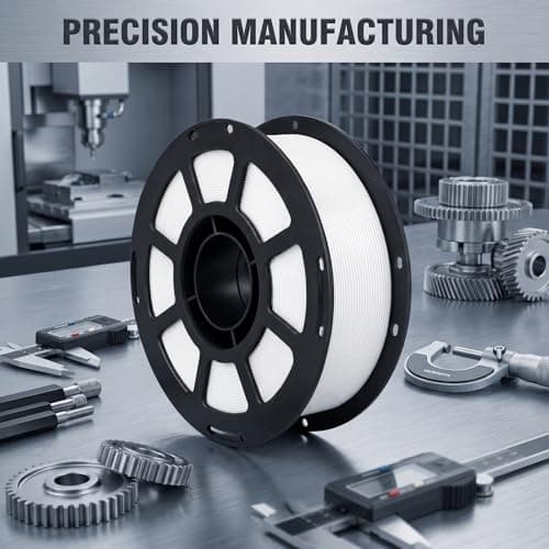 HOTFINE PLA PRO Filament 1.75mm 1KG, PLA+ Tougher and Stronger 3D Printer Filament Dimensional Accuracy +/- 0.02mm, 1kg Spool(2.2lbs) Fits for Most FDM 3D Printers (Black) - Thumbnail 4
