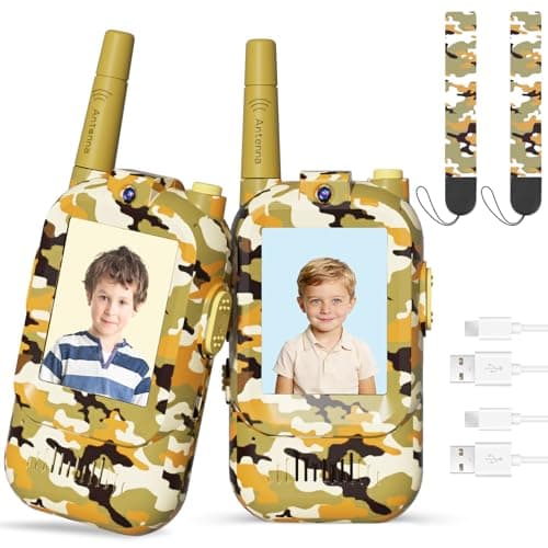 GamiAcces Video Walkie Talkies for Kids with Camera, Rechargeable - Image 1