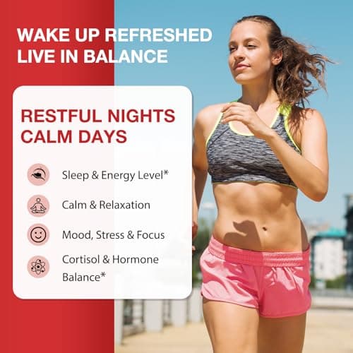 Bvlaue Cortisol Supplements for Women & Men - Cortisol Reducer Detox Manager with Ashwagandha/Magnesium/L-theanine/GABA/Vitamin B6 for Mood/Sleep/Stress Relief 90 CT Strawberry Flavor Gummies - Thumbnail 3