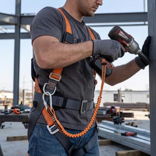 KKIKK 2 Pack Retractable Tool Lanyard - Secure Your Tools with Ease - Thumbnail 4