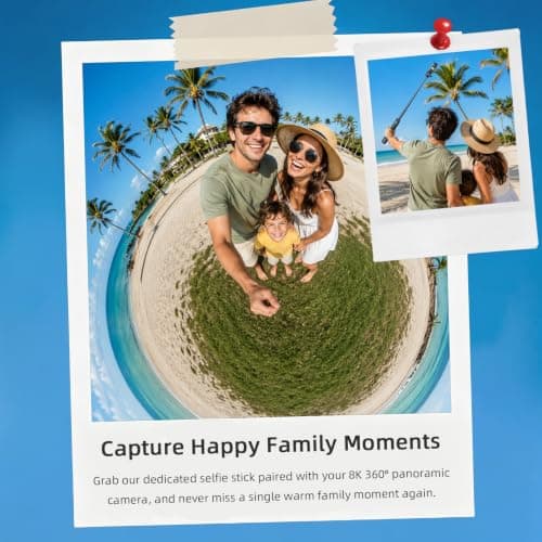 Jishane 70" Action Camera Tripod for DJI, Extendable Selfie Stick Tripod with Action Camera Adapter, Phone Holder, Compatible with DJI Action 6/5 pro/5, Insta360 X5/X4, Gopro Hero 13/12/11/10 - Thumbnail 5
