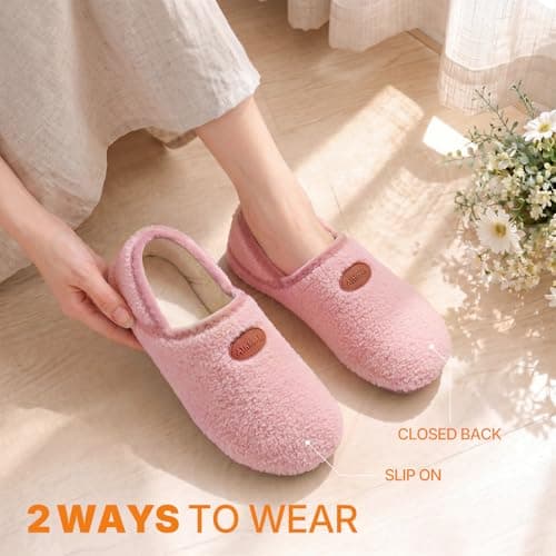 ATHMILE Slippers for Men Women Soft-Lightweight Slipper Socks Cozy Fuzzy House Shoes Slip-on Indoor Outdoor for Home Travel Gifts for Women Men - Thumbnail 2