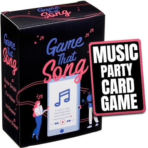 Game That Song - Compete to Play The Best Song! Fun Music Games for Adults and Teens - Great for Music Gifts, Singers, White Elephant Gifts for Adults, Secret Santa, Stocking Stuffers or Karaoke