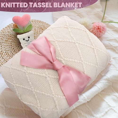 Get Well Gifts for Women Care Package - Surgery Recovery & Chemo Comfort Box, Feel Better Basket for Her After Miscarriage or Illness,Surgery Cancer, Encouraging Self-Care Gift(Pink White) - Thumbnail 5