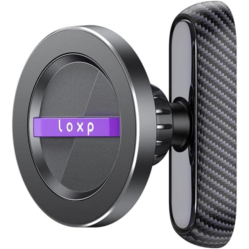 LOXP Upgrade Golf Cart Phone Holder for MagSafe iPhone [Strong Magnetic] Unique Golf Accessories Gifts for Men Golfers Dad Father Husband Him, Golf Must Haves Gadgets 2026 Fits EZGO, Club Car, Yamaha - Image 1