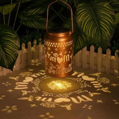 Gifts for Mom Grandma - Hummingbird Solar Lantern Outdoor Waterproof, Mother Day Gifts, Birthday Gifts for Women Hanging Solar Lights for Yard, Garden Decor - Thumbnail 5