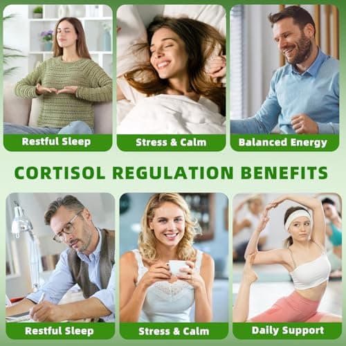 13 in 1 Cortisol Reducer for Women - Cortisol Supplements with Magnesium Glycinate, Ashwagandha, L-Theanine, Supports Stress Relief, Sleep, Hormone Balance & Mood, Fast Absorbing Formul (Lemon Flavor) - Thumbnail 4
