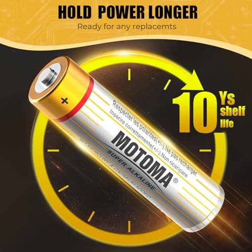 MOTOMA AAA Batteries 48 Pack 1.5V 720mAh Alkaline AAA Battery Long Lasting Power Triple AAA Batteries AAA Sizes for Household Electronic Devices (Non-Rechargeable) - Thumbnail 6