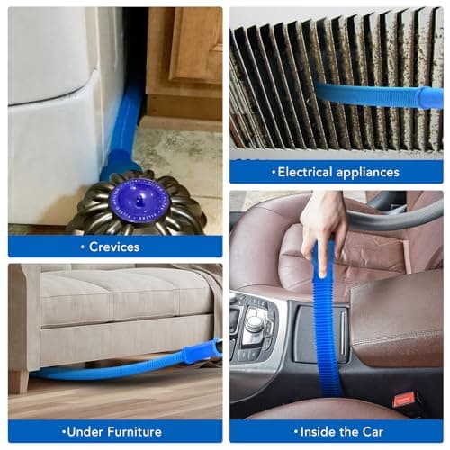 Sealegend Dryer Vent Cleaner Kit Vacuum Hose Attachment Compatible with Most Vacuum Cleaner, Quickly Lint Remover Cleaning Supplies - Thumbnail 5