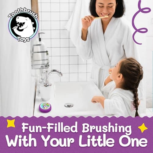 Toothbrush Timer for Kids – 2 Minute Toothbrush Timer Helps Kids and Toddlers Brush Teeth with Lights & Music, Adjustable Volume Control, Zoonicorn - Thumbnail 2