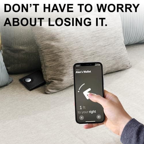 furid Leather Wallet Compatible with Airtag: Slim Air Tag Wallet for Men RFID Blocking, Bifold, Front Pocket, Minimalist Card Holder - Thumbnail 5