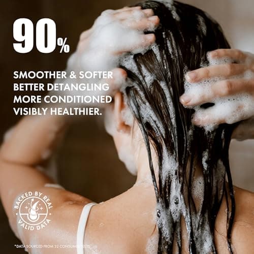 ALFHEIM Argan+ Repairing Shampoo for Dry, Damaged & Frizzy Hair with Argan Oil, Keratin, Oat Protein, Panthenol & Vitamin E – Deep Moisture, Shine Boost, Frizz Control, Sulfate Free – 18 oz / 535 ml - Thumbnail 5