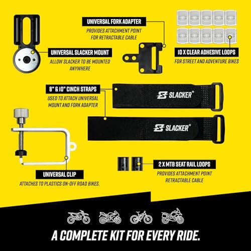 Motool Slacker Mountain Bike Starter Suspension Tuning Kit - Thumbnail 5