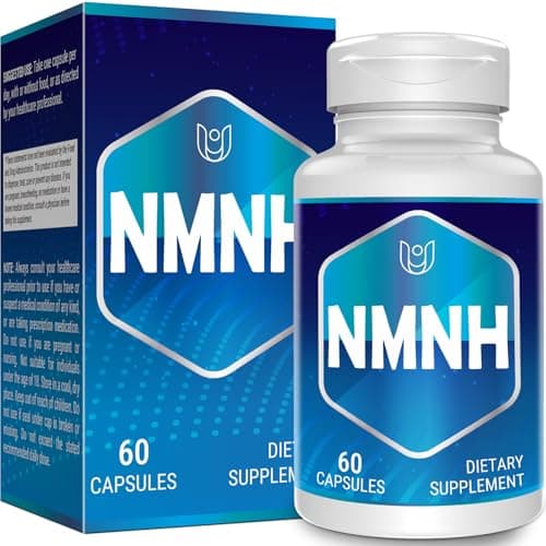 NMNH (Dihydronicotinamide Mononucleotide), NAD Supplement to Boost NAD+ Levels as We Age (May Be More Effective Than Nicotinamide Riboside), NMNH Supplement for Anti-Aging, 60 Capsules (60 Servings) - Image 1