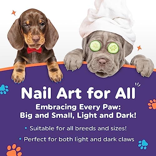 Dog Nail Polish Pens Quick Dry 15 Colors - Pet Nail Polish for Dogs or Cats, Easy Application Dog Safe Nail Polish, Fast Dry Dog Polish - Great Girl Dog Accessories, or a Puppy Nail Pawlish Set - Thumbnail 5