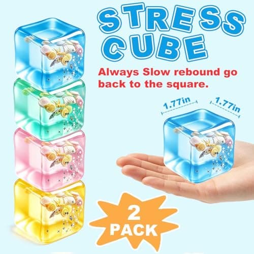 Slow Rising Squishy Toy, Soft Stress Relief Toy, Squeeze Fidget Toy Gifts - Thumbnail 2