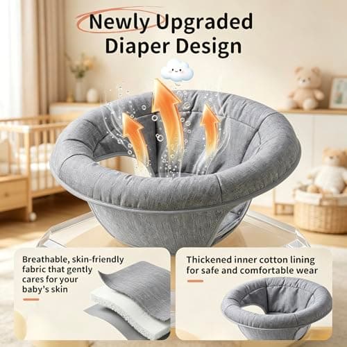 5-in-1 Musical Light Baby Walker, Featuring a Unique Building Block Table Mode, Standing Table, Bouncer, and Stroller Modes. Sturdy Construction with Adjustable Height, Suitable for Babies 6 Months+ - Thumbnail 6