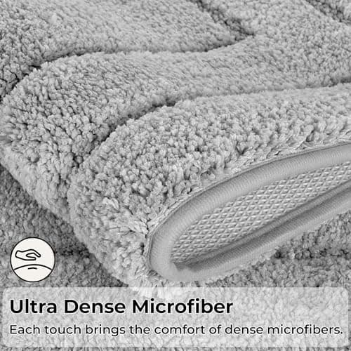 GRANNY SAYS Long Bathroom Rug Mat, Bath Mats Non-Slip, Super Soft and Water Absorbent, Large Bath Rugs, Machine Wash Dry, Bathroom Runner Rugs for Floor, Tub and Shower, 24 x 43 - Thumbnail 4
