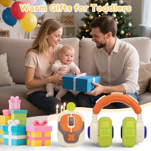 MPQMPQ Musical Toys for Babies 0-6 Months - 1 2 Year Old Toddlers Boy Girl Gifts with Light & Music Toys for 1 + Year Old, 1st Learning Educational Motor Skills Sensory Toy - Thumbnail 6