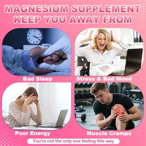 Magnesium Glycinate Gummies 700MG - 21-in-1 Advanced Magnesium Supplement with Ashwagandha, L-Theanine, Zinc, Vitamin - Sugar Free Magnesium Gummies for zzZ, Focus & Relaxation, for Women, Men & Kids - Thumbnail 2