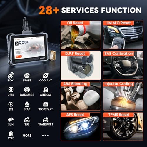 THINKCAR Bidirectional Scan Tool, Thinkscan 672 All System OBD2 Scanner Diagnostic Tool, 28 Reset,Scanner for Car with Active Test, FCA Autoauth,CANFD, Free Lifetime Upgrade,Automotive Diagnostic Tool - Thumbnail 5