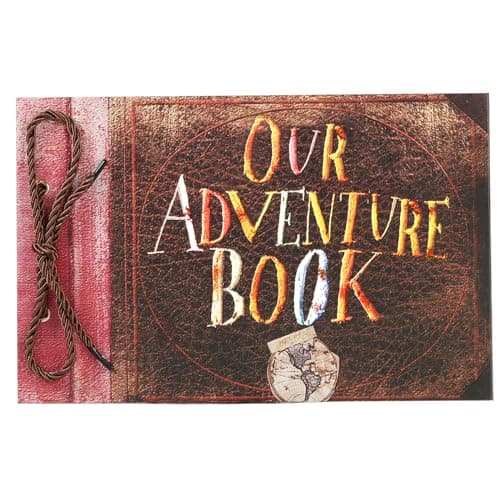 Our Adventure Book Scrapbook Photo Album Travel Journal Book,Retro Style Embossed Cover,Photo Book Kit,Memory Book,Travel Diary - Thumbnail 4